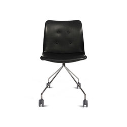 Primum Chair chrome wheel base | Office chairs | Bent Hansen