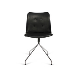 Primum Chair chrome swivel base | without armrests | Bent Hansen