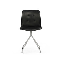 Primum Chair stainless fixed base | Chairs | Bent Hansen