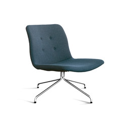 Primum Lounge Chair chrome base | Armchairs | Bent Hansen