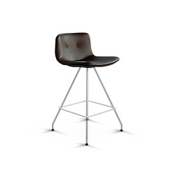 Primum Bar Stool Low stainless base | Bar stools | Bent Hansen