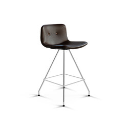 Primum Bar Stool Low chrome base | Bar stools | Bent Hansen