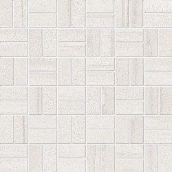 Evo-Q White Mosaico Domino | Ceramic mosaics | EMILGROUP