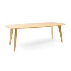 Sqround Extended Table | 4-leg base | Tristan Frencken
