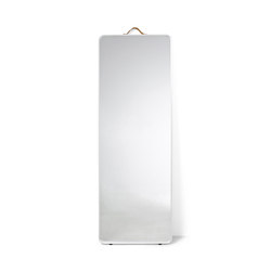 Norm Floor Mirror | White | Espejos | Audo Copenhagen