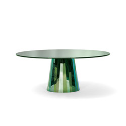 Pli Table Topas Green | Esstische | ClassiCon