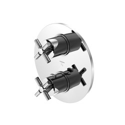250 4133 Finish set for concealed thermostatic mixer with 2 way diverter | Shower controls | Steinberg
