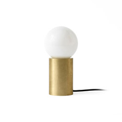 Socket | Table Lamp Brushed Brass | Table lights | MENU