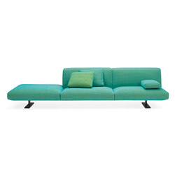 Move Indoor | Modular seating system | with armrests | Paola Lenti