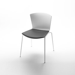 Slam Side Chair 4 Leg Base | stackable | Leland International