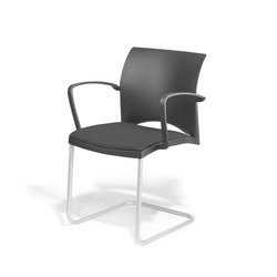 Linea Besucherstuhl Freischwinger | Chairs | Viasit