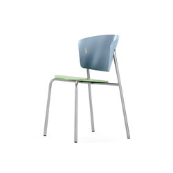 Café Parfait Side Chair | stackable | Leland International