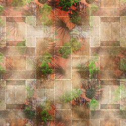 Tropical Deco Pineapple | Bespoke wall coverings | GLAMORA
