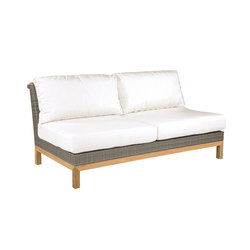Azores Sectional Armless Settee