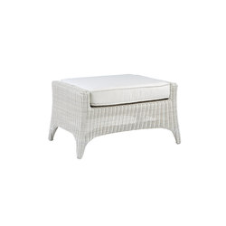 Cape Cod Deep Seating Ottoman | Seat upholstered | Kingsley Bate