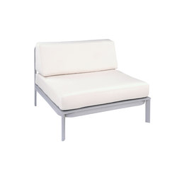 Naples Sectional Armless Chair | modular | Kingsley Bate