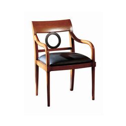 Wood Dining Chair with Armrest | with armrests | BK Barrit