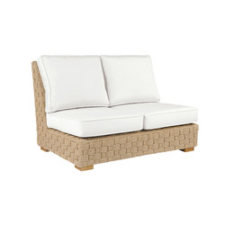 St. Barts Sectional Armless Settee