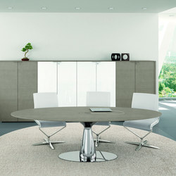 Tavoli riunione con piano ovale pregiate tavoli riunione di design ... Tavolo ovale ufficio