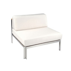 Tivoli Sectional Armless Chair | Armchairs | Kingsley Bate