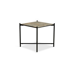 Side Table Black - Colombe d'Or Marble