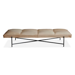 Daybed Black - Vegetal Aniline Leather
