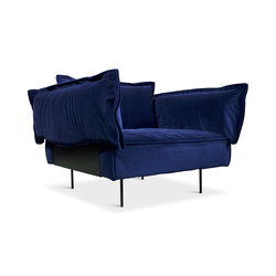 1-Seat Lounge Chair - royal blue