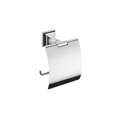 Paper holder with cover | Bathroom accessories | COLOMBO DESIGN