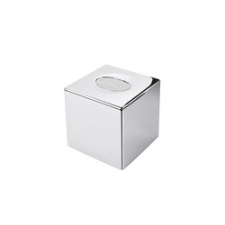 Porta Kleenex quadrato in ABS cromato | Paper towel dispensers | COLOMBO DESIGN