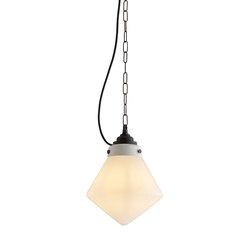 Point Pendant, Opal and Weathered Brass | Suspended lights | Original BTC