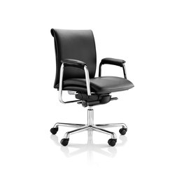 Delphi Low Back Visitor Chair on Casters | Office chairs | Boss Design