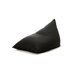 My | Lounge Chair | black | Poufs géants | Woodnotes