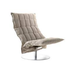 k Chair | wide | Swivel | Sessel | Woodnotes
