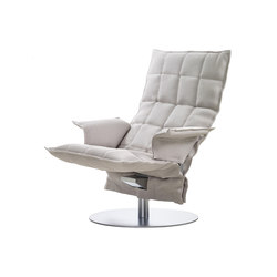 k Chair | with Armrests | Swivel | Fauteuils | Woodnotes