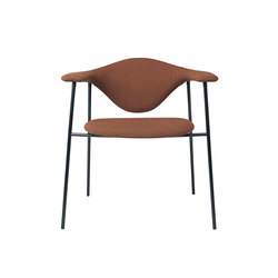 Masculo Chair – 4-legged metal version | Sillas | GUBI