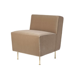 Modern Line Lounge Chair - Dining Height |  | GUBI
