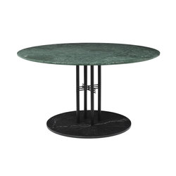 TS Column Dining Table  Ø130 | Contract tables | GUBI
