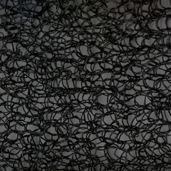 Veil | black | Drapery fabrics | Woodnotes