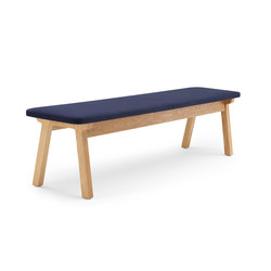 Agent Bench with Upholstered Seat |  | Boss Design