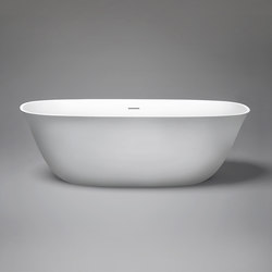 coco | blu•stone™ freestanding oval bathtub