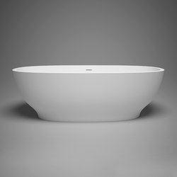 fini•1 | blu•stone™ freestanding oval bathtub
