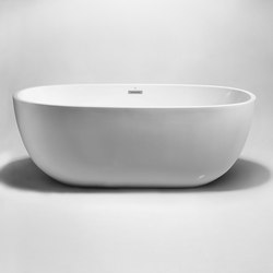 halo | 67" acrylic freestanding bathtub | Baignoires | Blu Bathworks