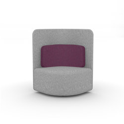 Shuffle Low Back Unit | Poltrone | Boss Design