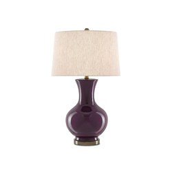 Aubergene Table Lamp | Table lights | Currey & Company