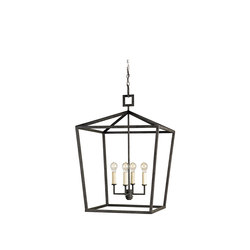 Denison Lantern, Small | Suspended lights | Currey & Company