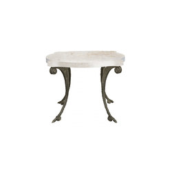 Scroll Game Table | Side tables | Fisher Weisman