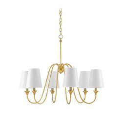 Orion Chandelier, Small | Suspended lights | Currey & Company