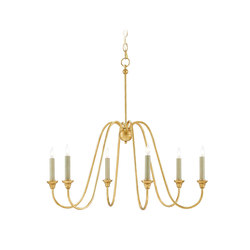 Orion Chandelier, Small | Suspended lights | Currey & Company