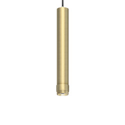 VERTICO pendant lamps champagne anodised | Suspended lights | RIBAG