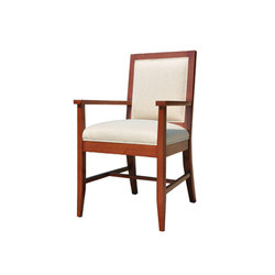 Wood Dining Chair with Armrest | with armrests | BK Barrit